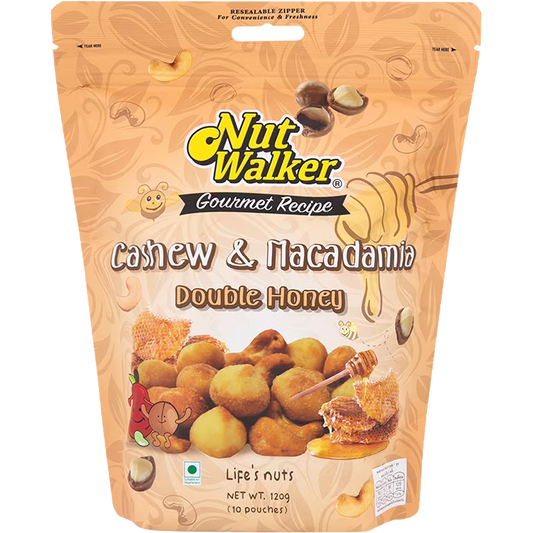 Nut Walker Double Honey Cashew & Macadamia
