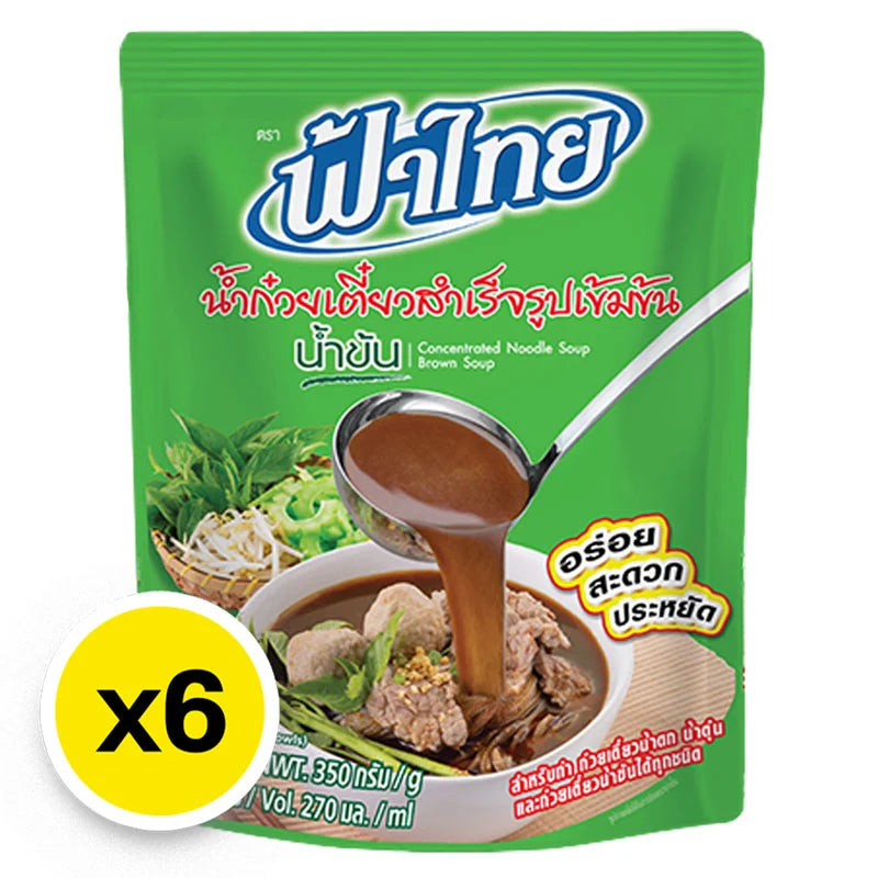 Fathai Concentrated Noodle Soup 350g x6