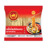 Rabbit Brand Hong Kong Style Noodles 200g dry grocery package with uncooked noodles in a clear bag.