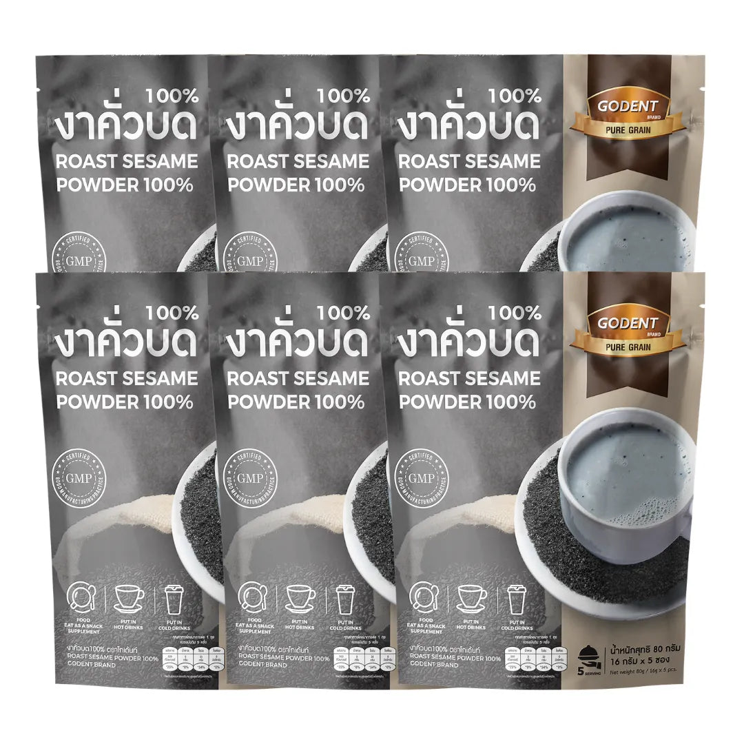 GODENT Golden 100% Ground Roasted Sesame ( 80g
