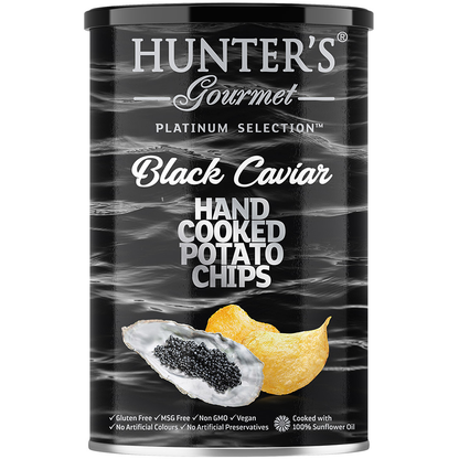 Hunter's Potato Chips Black Caviar