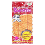 Bento Sweet & Spicy confectionery snacks in colorful packaging, showcasing the snack pieces with a sweet and spicy flavor profile.