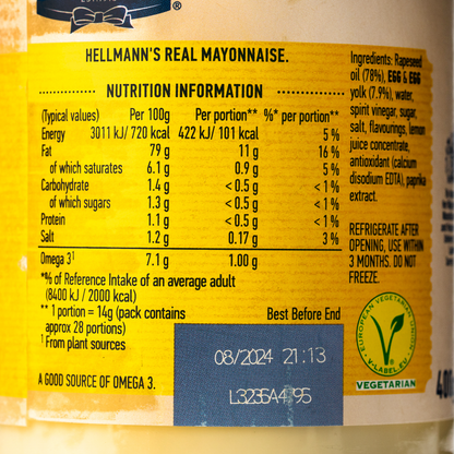 Hellmann's Real Mayonnaise