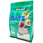 Mcgarrett Quick Oats Meal instant cereal in a bowl with cooked oats and toppings, ready to eat.