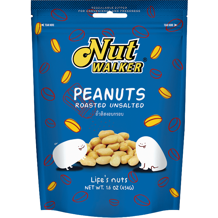 Nut Walker Roasted Unsalted Peanuts