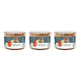 J-LEK Fish Chili Paste in 40g jars, three-pack, showing vibrant red chili paste with fish ingredients in glass jars.