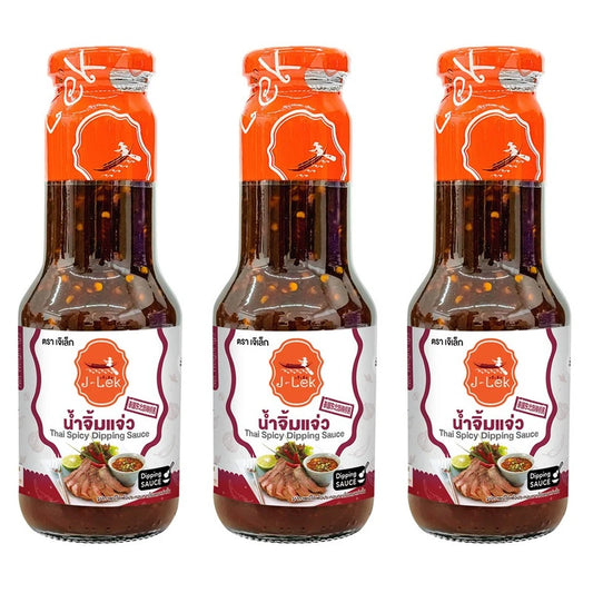 J-lek Grilled Food Dipping Sauce 360 ​​grams Pack Of 3 Bottles