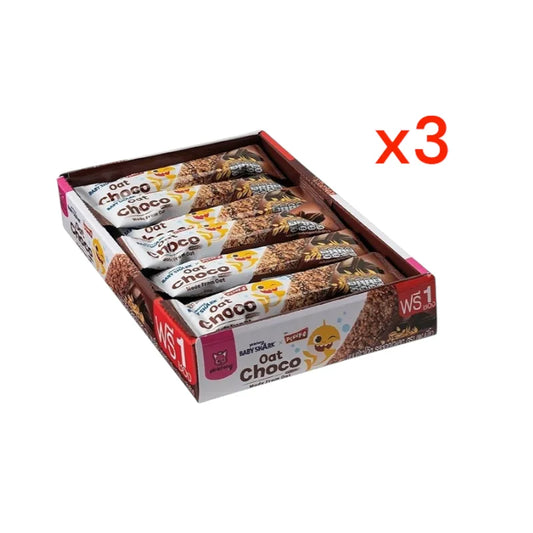 Pennyo Oatmeal Snacks Baby Shark Chocolate Flavor 15g x3