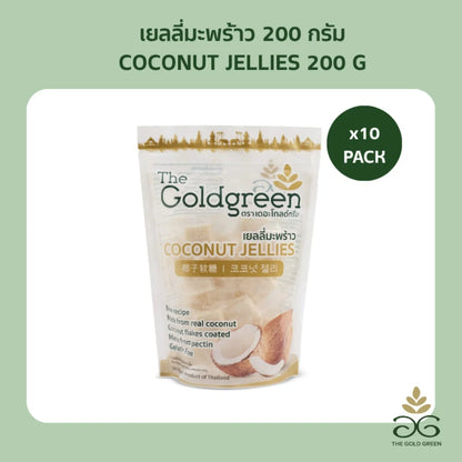 The Goldgreen Coconut Jelly Jellies 200g