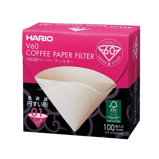 Hario V60 Paper Filter 01 W