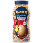 Planters Peanuts Lightly Salted in a bowl, showcasing the crunchy, salted snack from the Planters confectionery snack line.