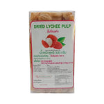 Thong Poon pressed lychee sticks in a 500g package, dry grocery snack with dried lychee fruit pressed into sticks.