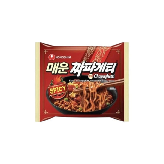 NONGSHIM [single Packet] Spicy Chapagetti -hong Jong Hyun