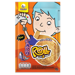 Taro Roll Fish Snack Bar-B-Q, a confectionery snack by Taro, showing crispy, glazed taro and fish snack in bright packaging.