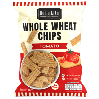 De La Lita Whole Wheat Chips Tomato