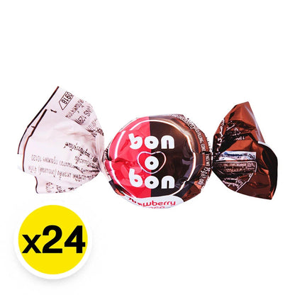 BON O Chocolate Strawberry 15g x24