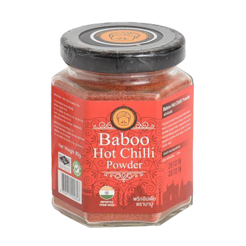 Baboo Indian Hot Chilli Powder