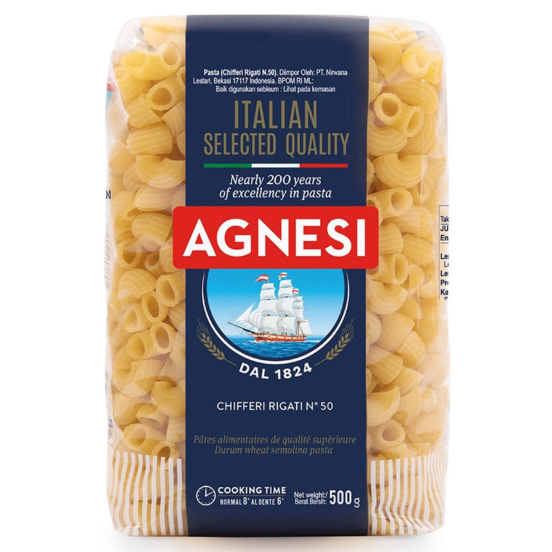 Agnesi Chifferi Rigati Pasta N50