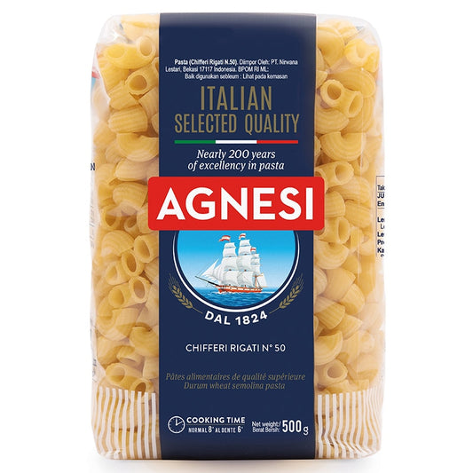 Agnesi Chifferi Rigati Pasta N50