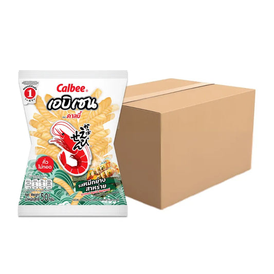Calbee Grilled Squid Seaweed Flavoured.20b.(1x24) 50g