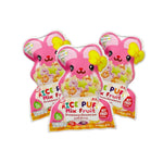 Begin Baby Rice Puff snack for babies, showing light, crispy rice puffs in a colorful package with playful design.