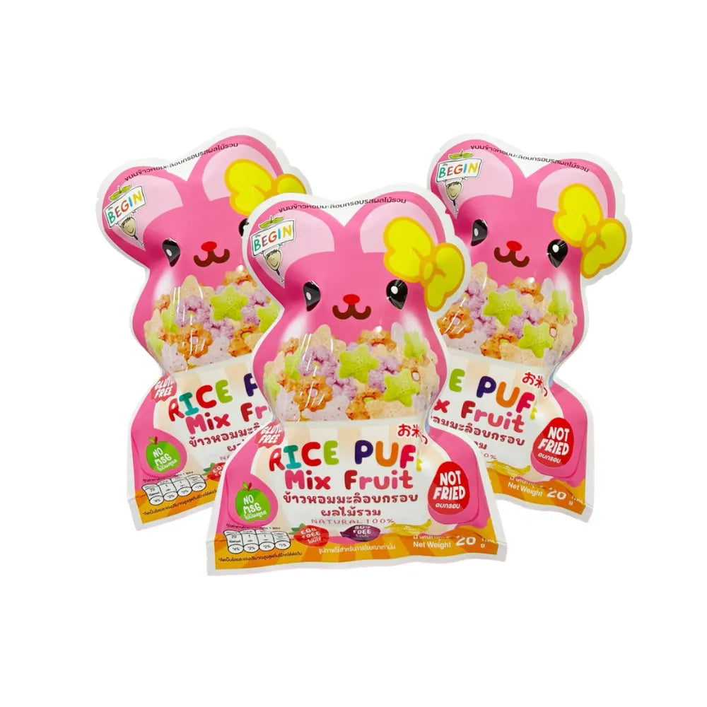 BEGIN BABY Rice Puff Mixed With Vegetables Fruit