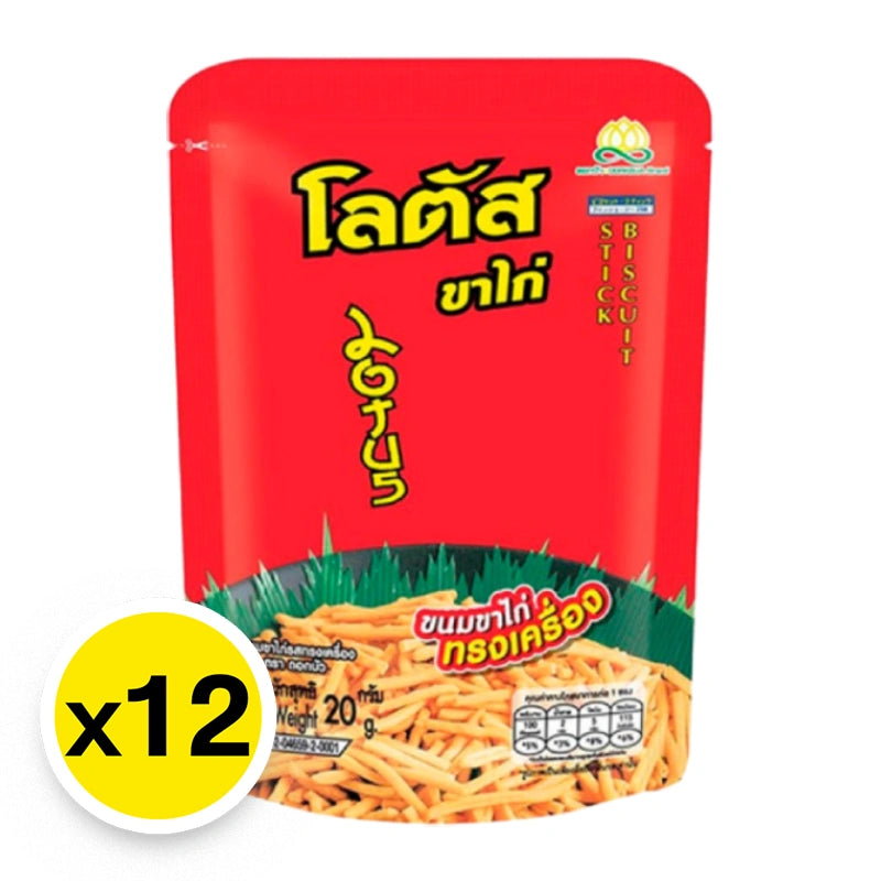 Lotus Biscuit Stick 20g x12