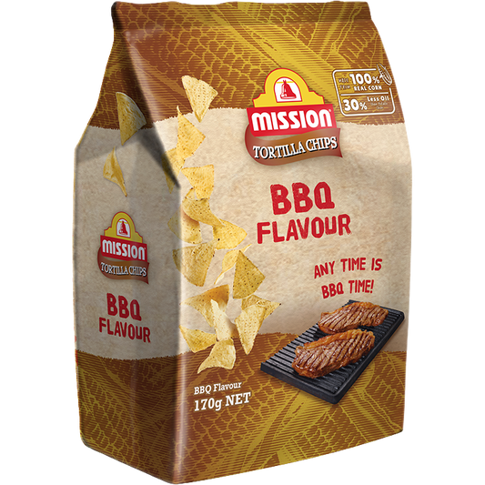 Mission Bbq Flavoured Tortilla Chips