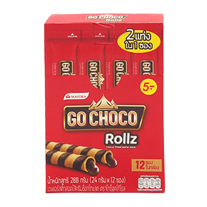 GO Choco Rollz Twin 24g x12