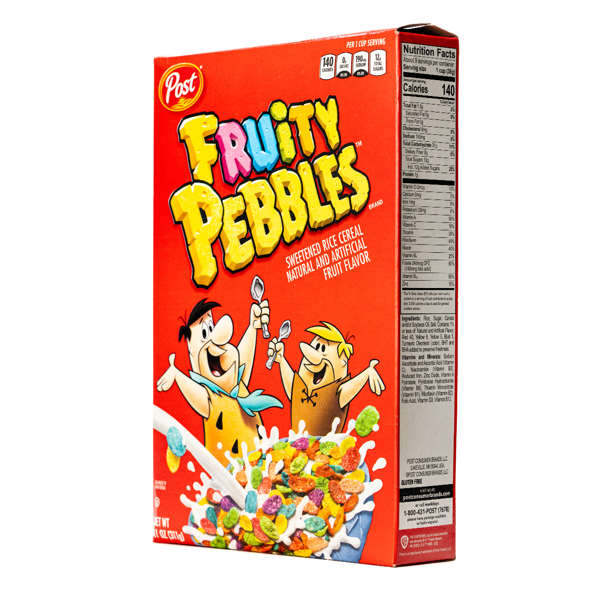 Post Fruity Pebbles Cereal