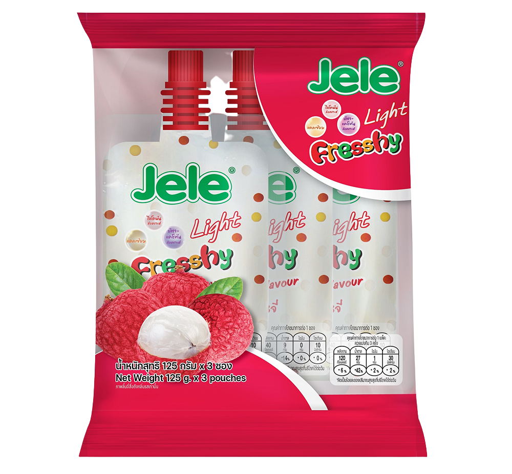 Jele Light Fresshy Lychee Flavor