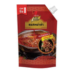 Pure Foods Mala Sauce 500g jar, showing the label and cap, ideal for dry grocery and Asian cuisine cooking.
