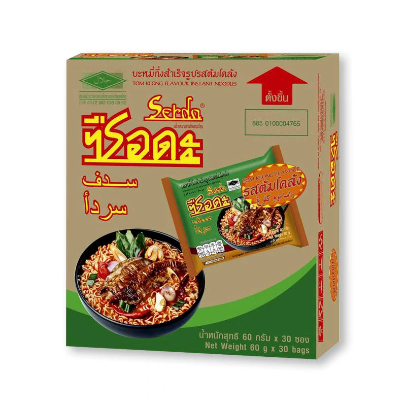 SERDA Instant Noodle Tom Klong 60g x30