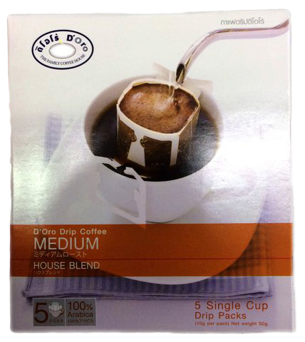 D'Oro House Blend Arabica 100%