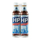 HP Worcestershire Sauce 255g bottle, showing the dark liquid inside and the label with HP branding.