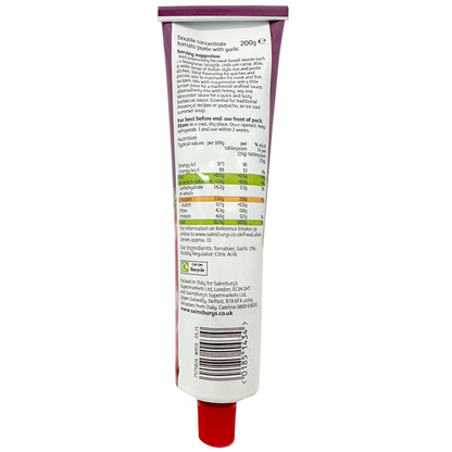 Sainsbury's Tomato Puree With Garlic