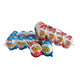 Choco Bizz Chocolate Flavour Confectionery 12g pieces, individually wrapped, showing rich chocolate coating and colorful packaging.