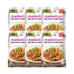 Lobo Chili Paste Stir-fry Sauce 50g in a small jar, dry grocery product with red chili paste visible inside.