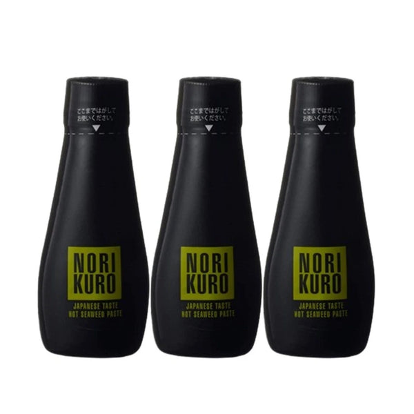 NORI KURO Takahashi Shoten hot seaweed paste with yuzu pepper in a jar, dry grocery product with vibrant label and spicy flavor.