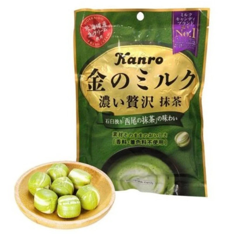 Kanro Matcha Milk Candy 61g