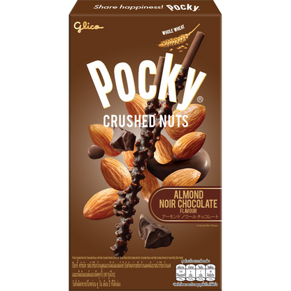 Glico Pocky Crushed Nut Noir