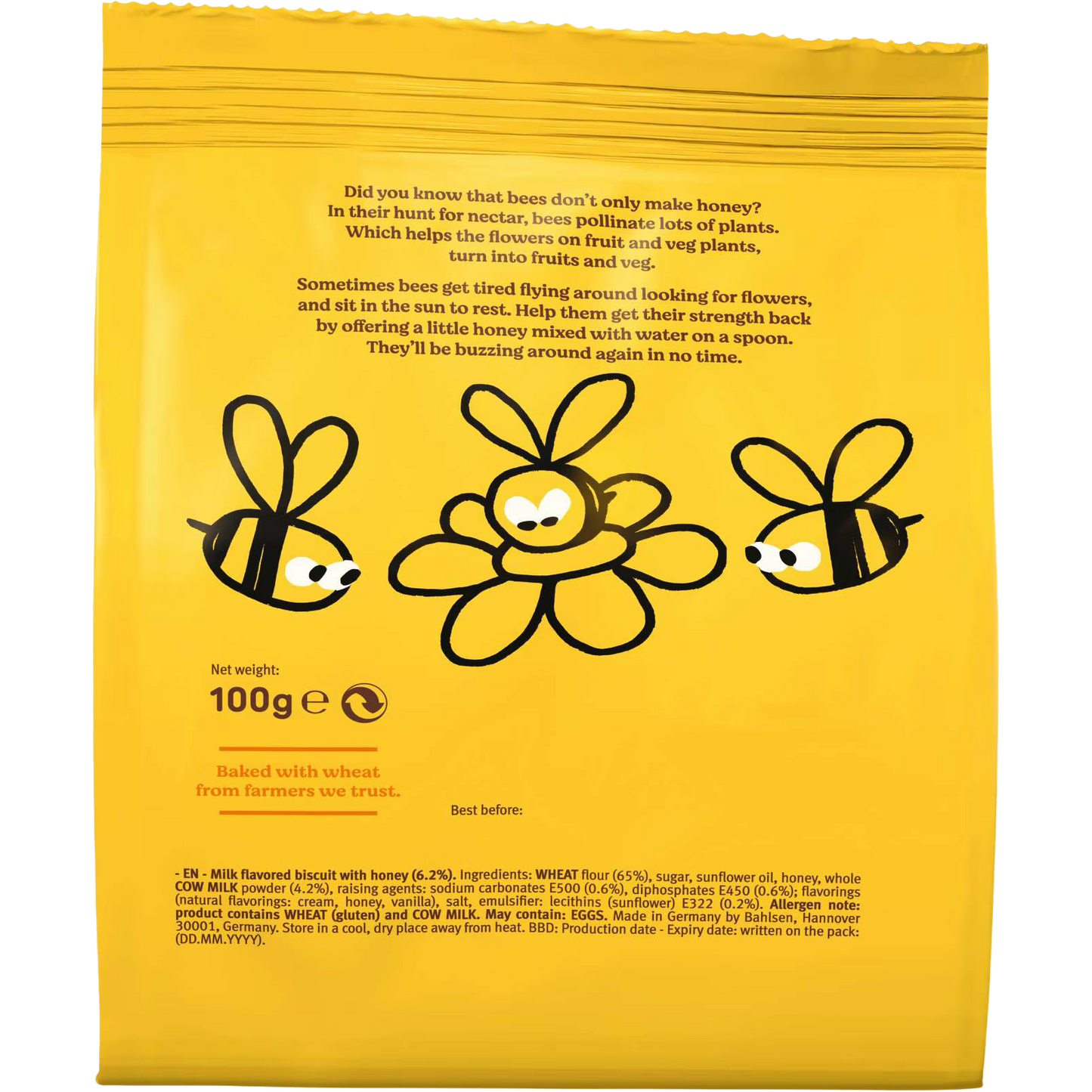 Bahlsen Leibniz Zoo Milk and Honey Biscuits