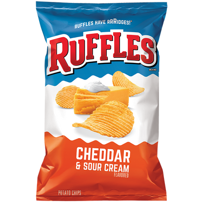 Ruffles Cheddar & Sour Cream Potato Chips