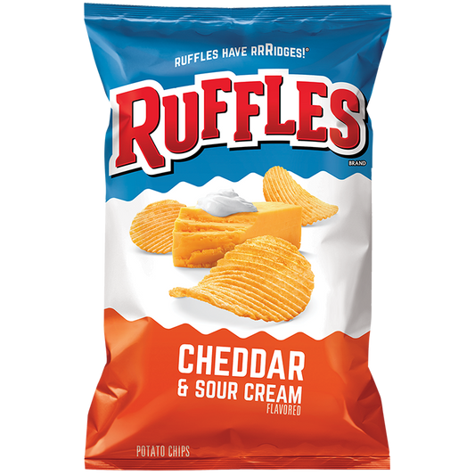 Ruffles Cheddar & Sour Cream Potato Chips