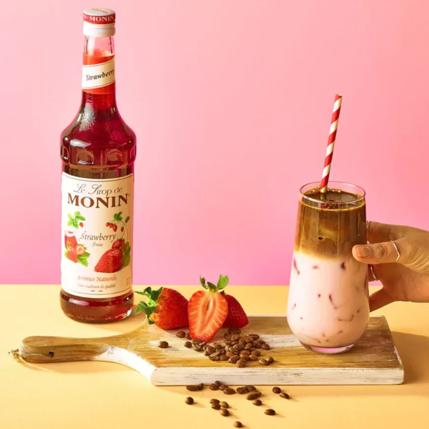 Monin Strawberry Syrup 700ml