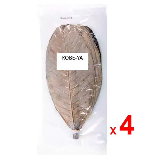 Kobe-ya Dried Hoba Magnolia Leaves x4 bags