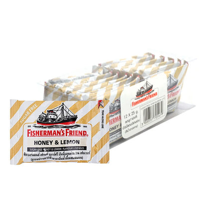FISHERMAN'S FRIEND Honey Lemon Lozenges X 12
