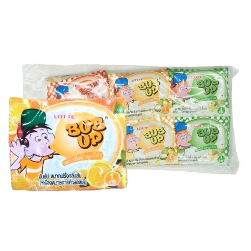 LOTTE Bubup Bubble Gum Drink 24 Pcs 3g