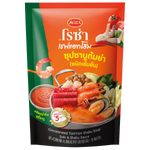 Roza Tomyam Shabu Soup package showing the branded grocery product with vibrant label and ingredients display.