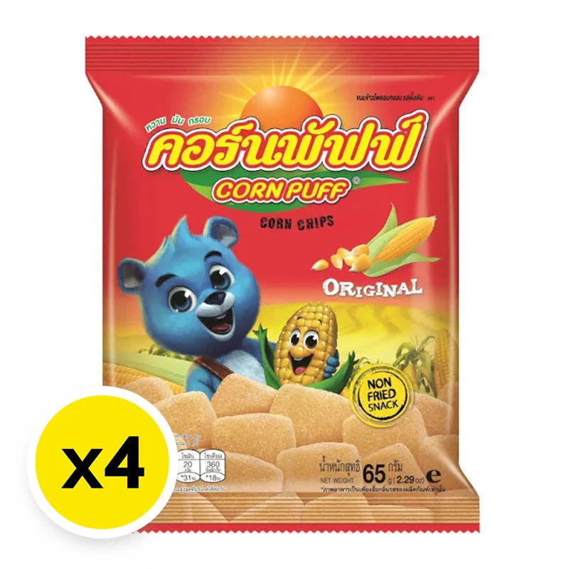 Cornpuff Corn Chips 65g x4